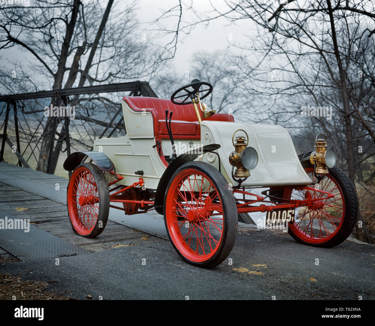 old fashioned buggy car