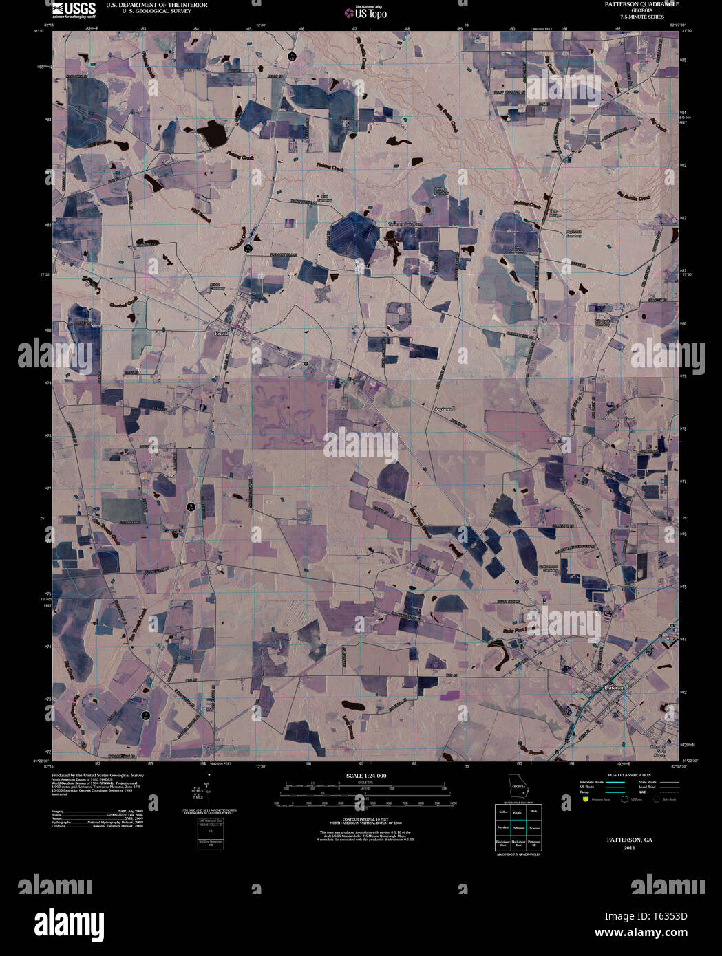 Patterson map hires stock photography and images Alamy