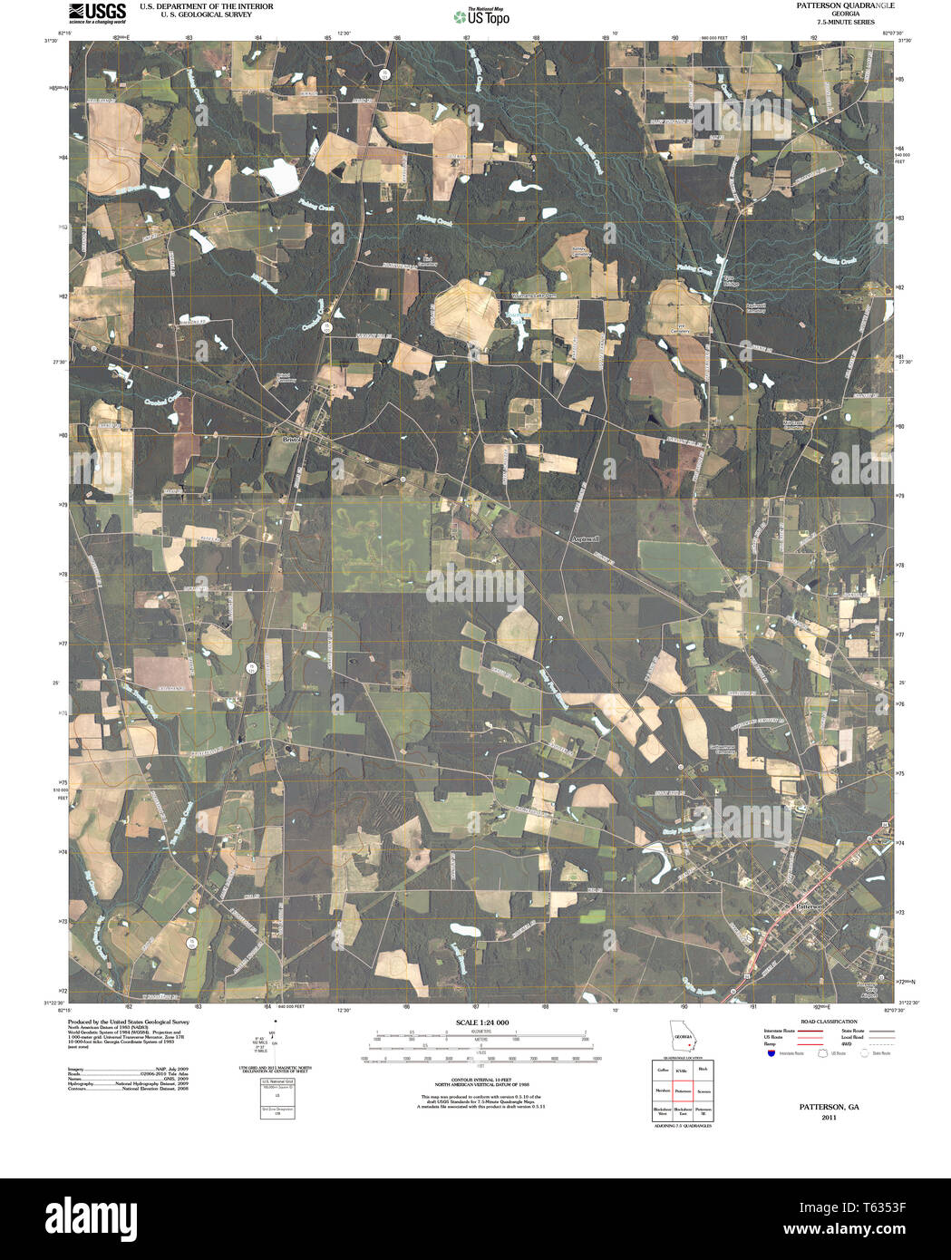 Patterson map hires stock photography and images Alamy