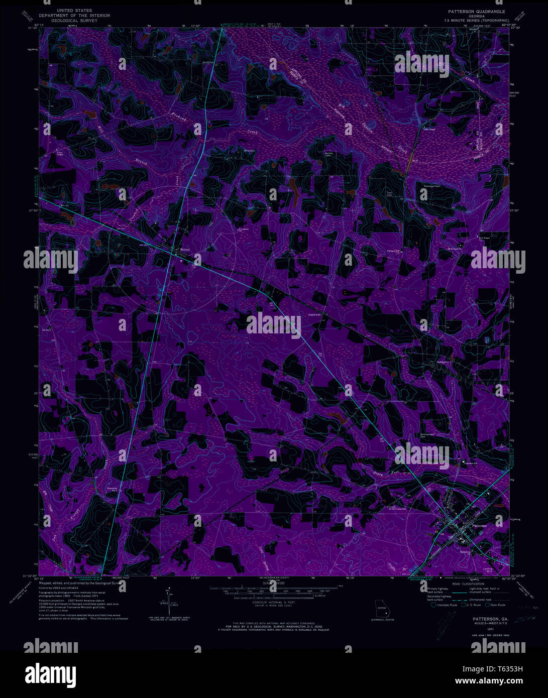 Patterson map hires stock photography and images Alamy