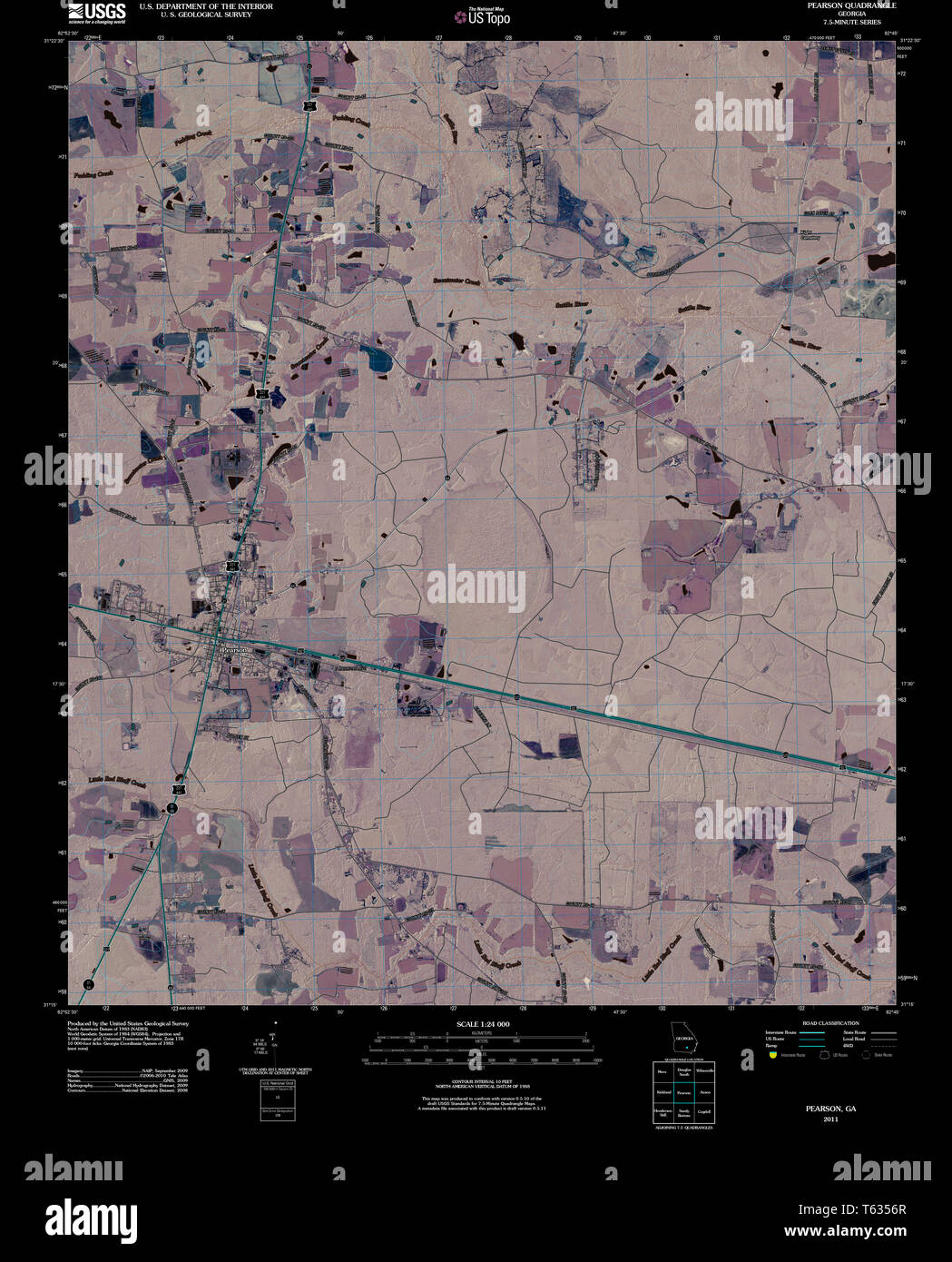 Pearson map hires stock photography and images Alamy