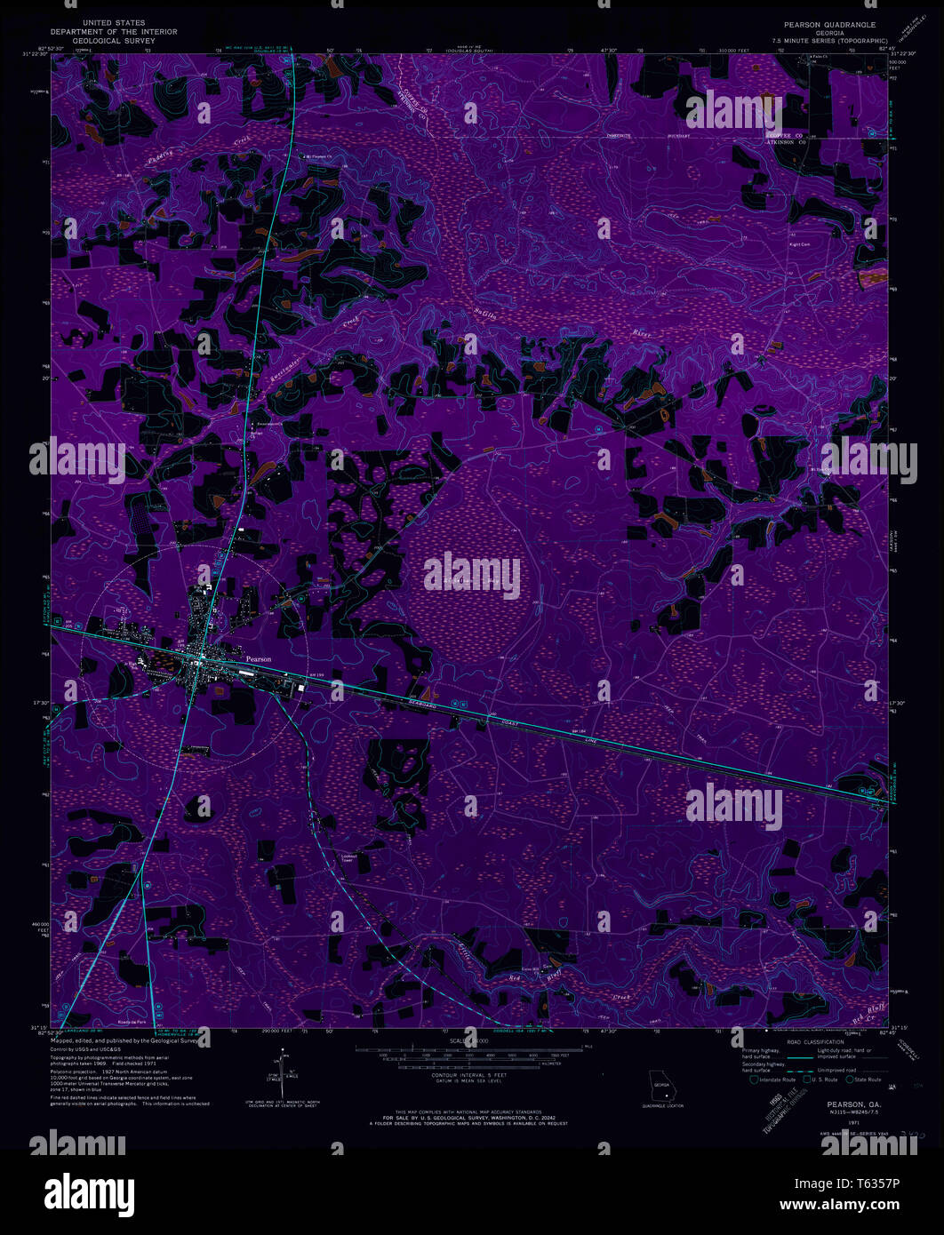 Pearson map hires stock photography and images Alamy