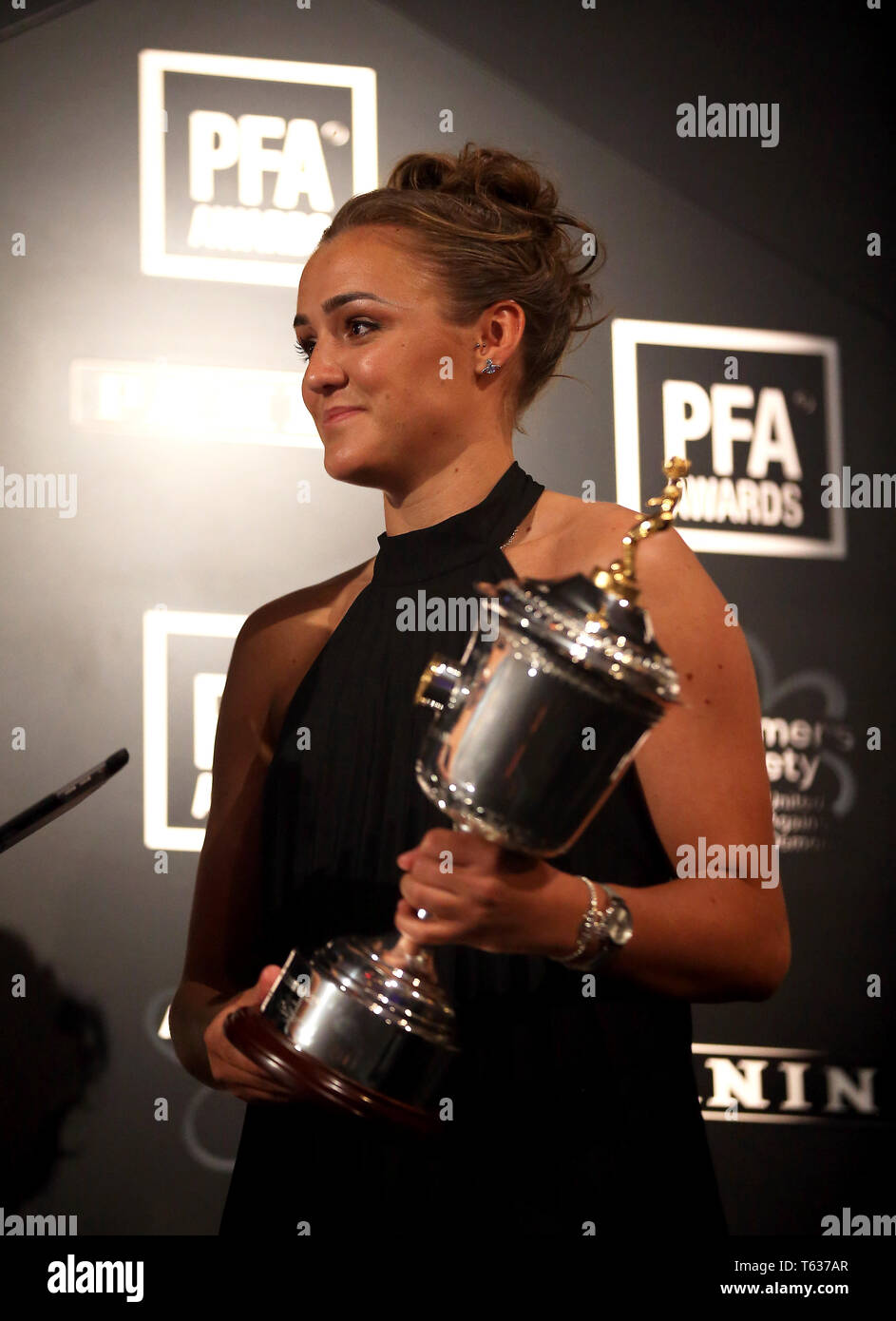 Manchester City Women's Stanway who won the PFA Young Player of