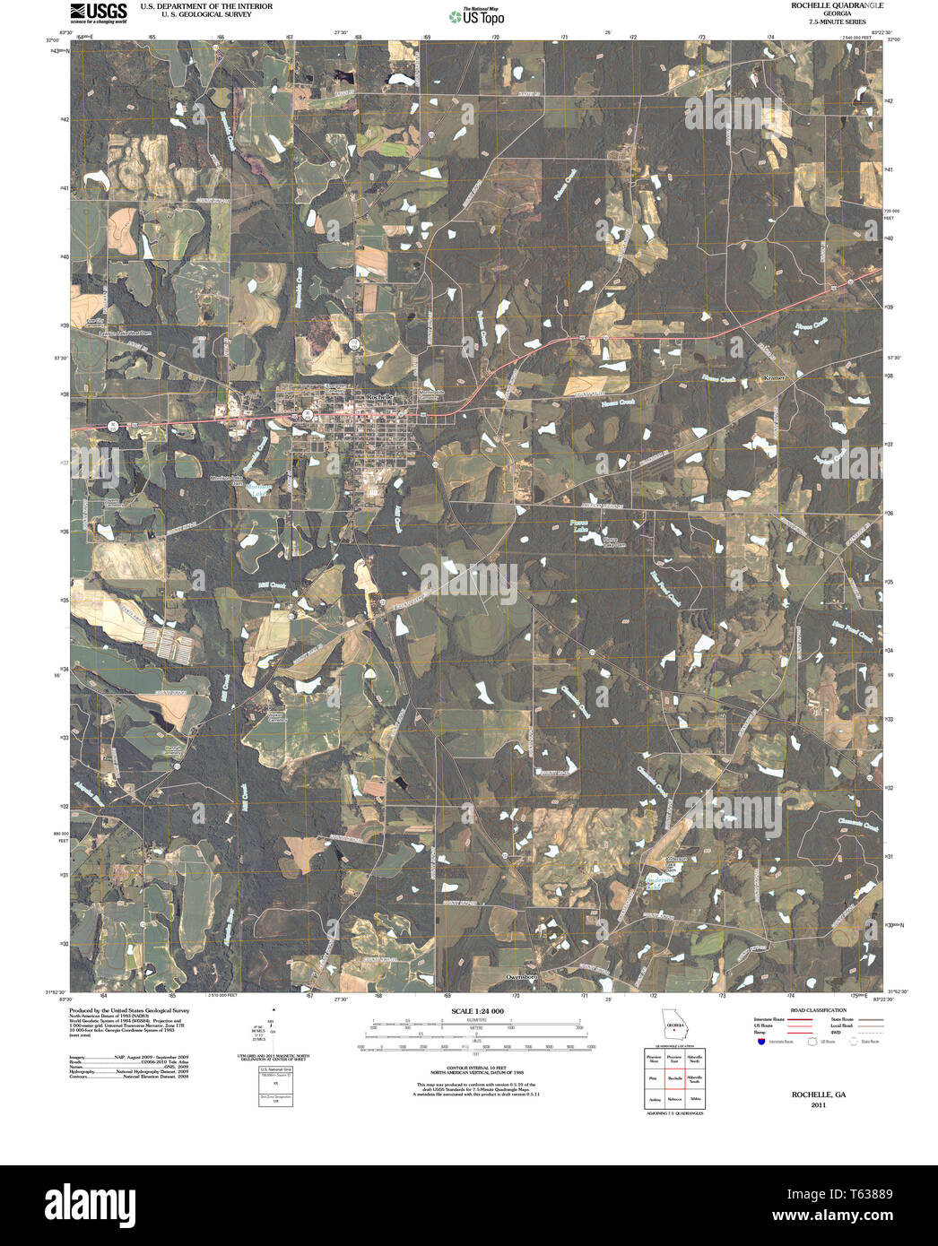 Rochelle map hires stock photography and images Alamy