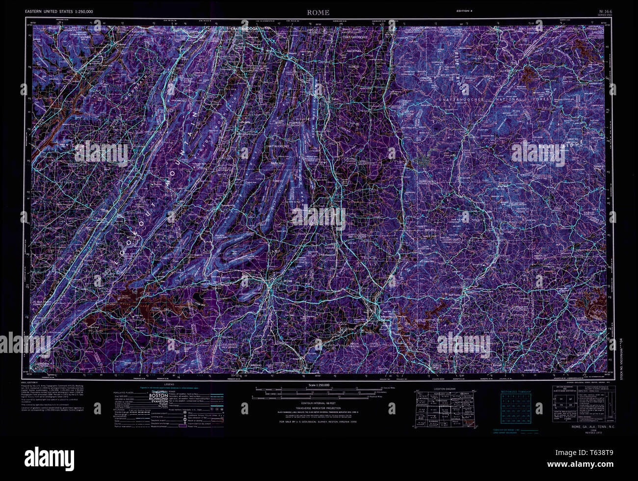 Map of rome hires stock photography and images Alamy