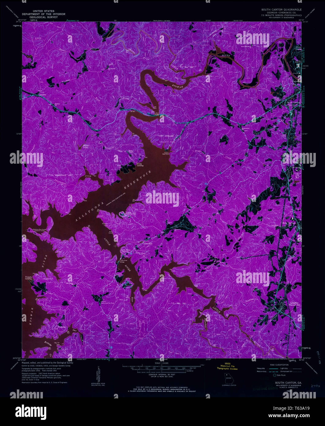 Canton map hires stock photography and images Alamy