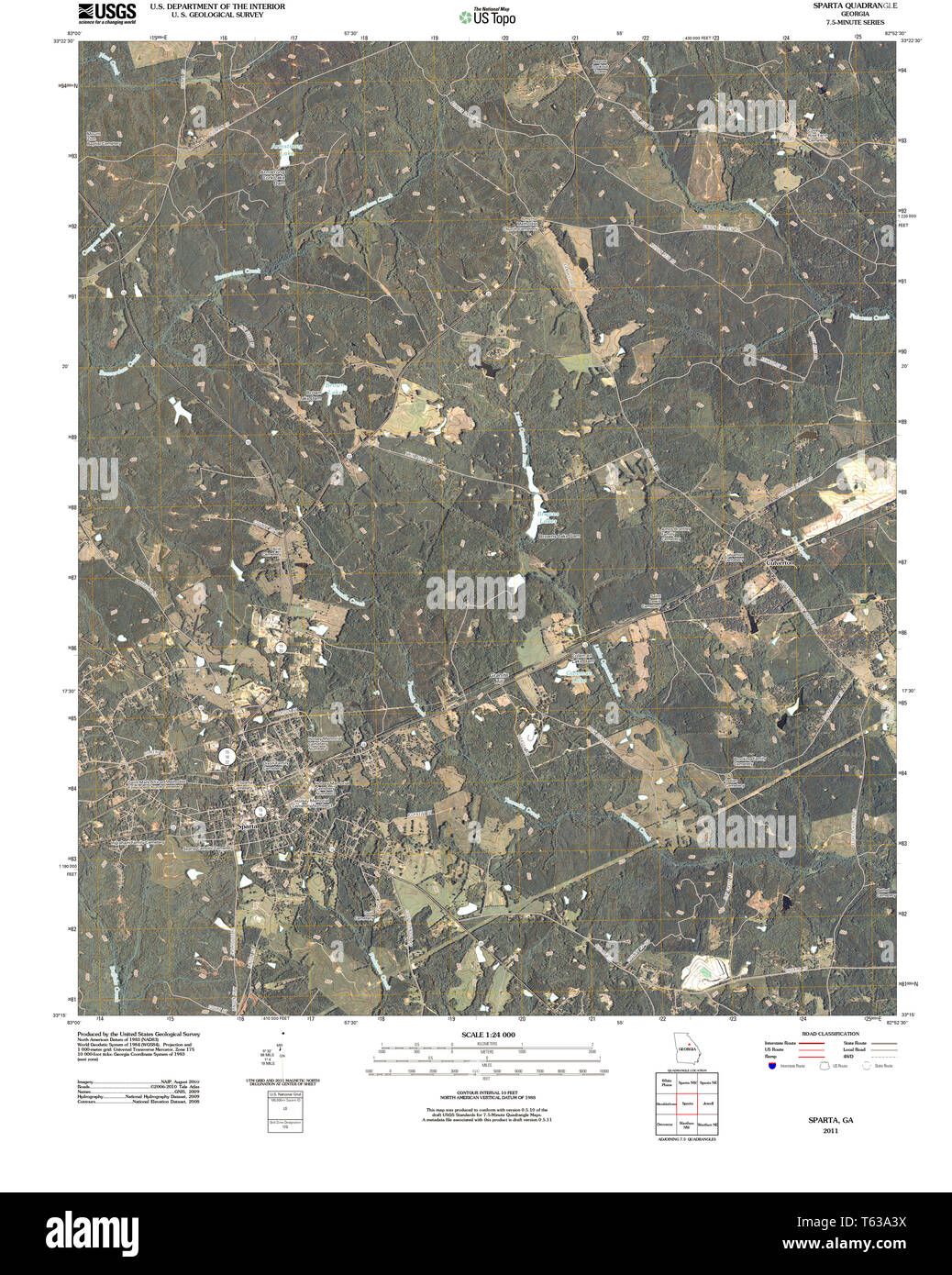 Sparta map hires stock photography and images Alamy