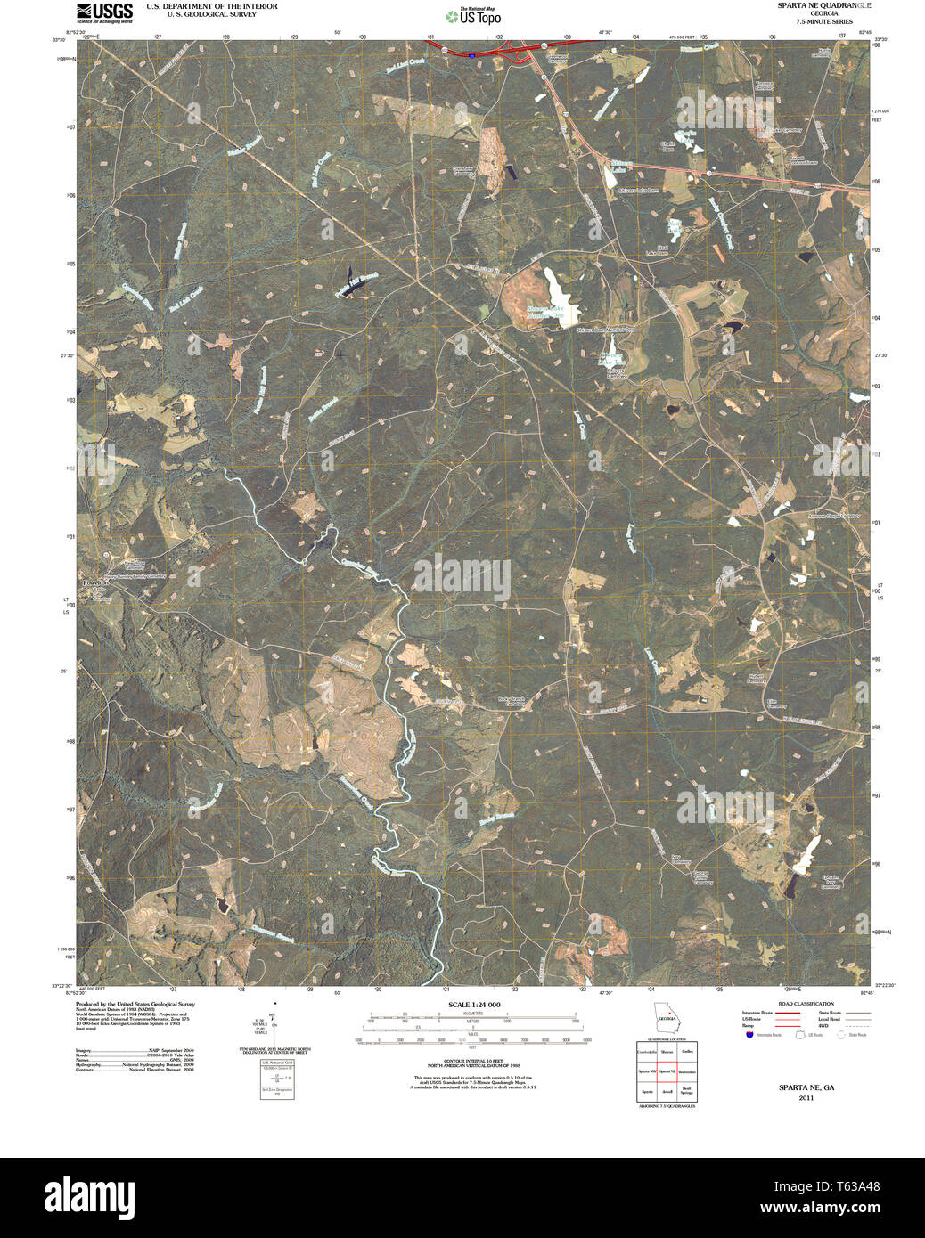 Sparta map hires stock photography and images Alamy