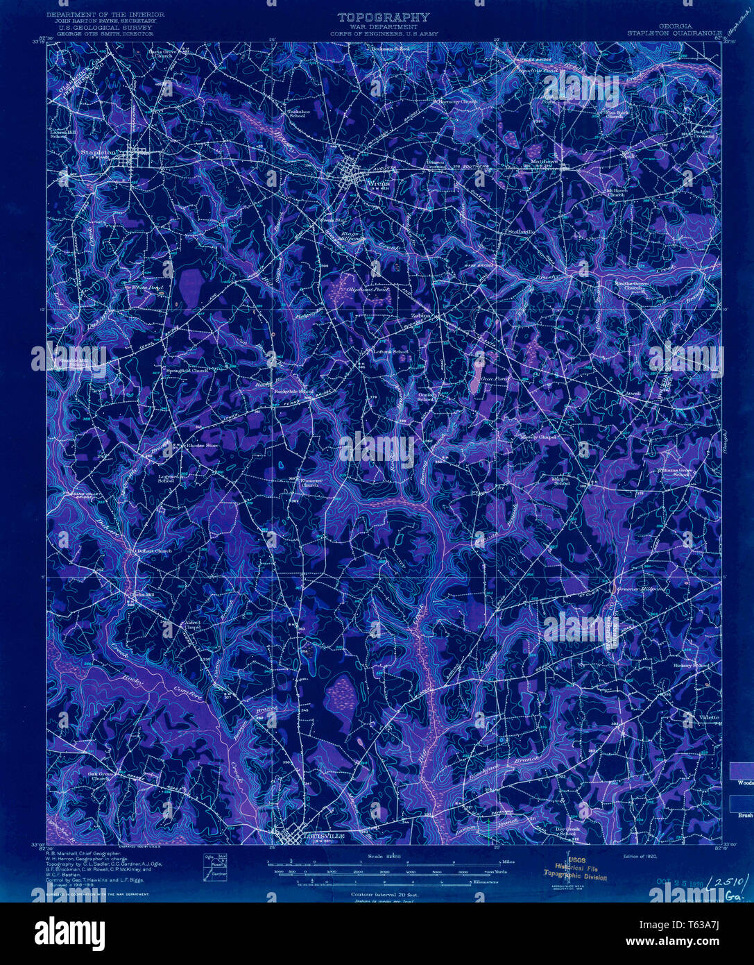 Stapleton map hires stock photography and images Alamy