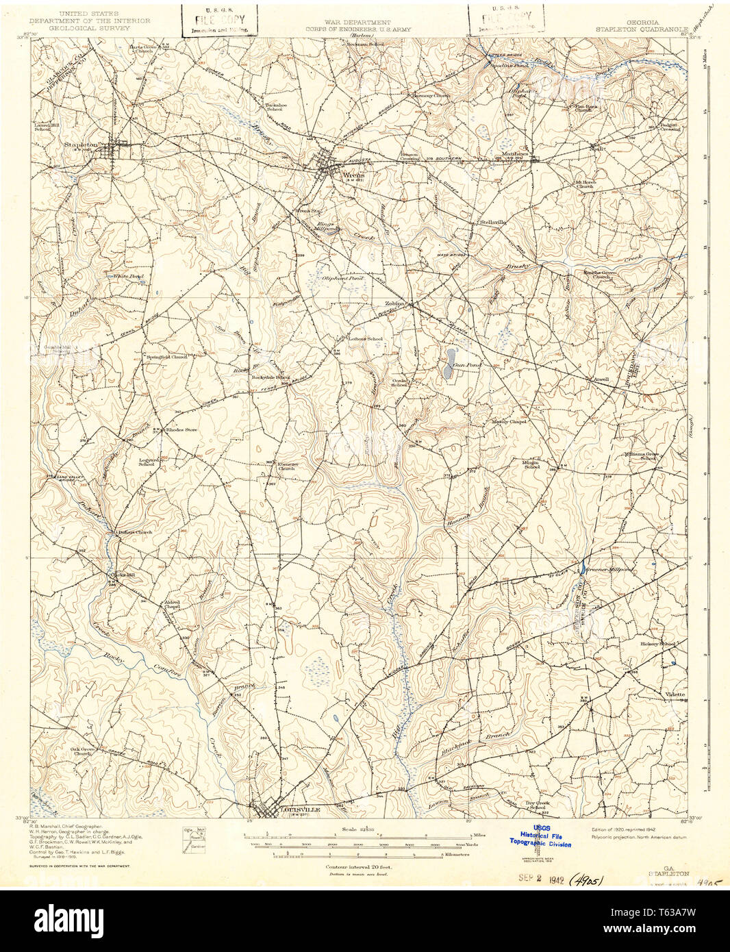 Stapleton map hi-res stock photography and images - Alamy
