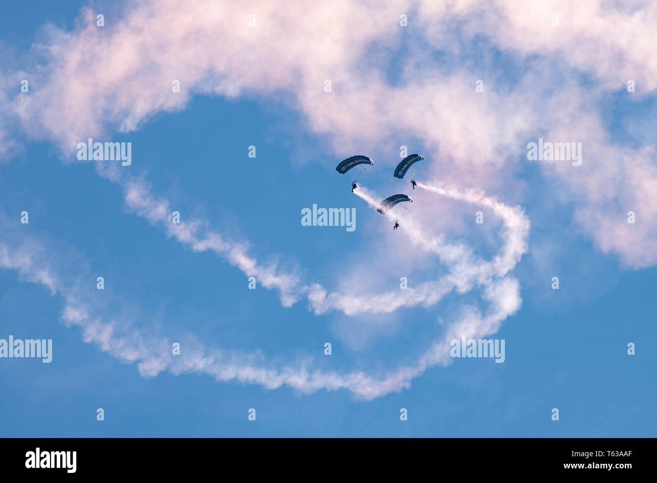 Picture by Tim Cuff - 20 April 2019 - Omaka Air Show, Blenheim, New Zealand Stock Photo