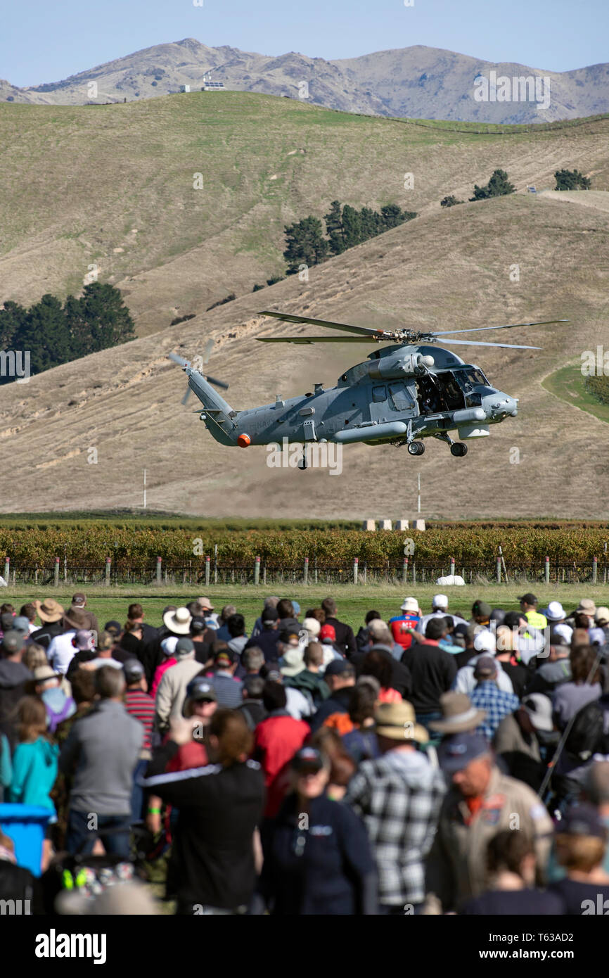 Picture by Tim Cuff - 20 April 2019 - Omaka Air Show, Blenheim, New Zealand Stock Photo
