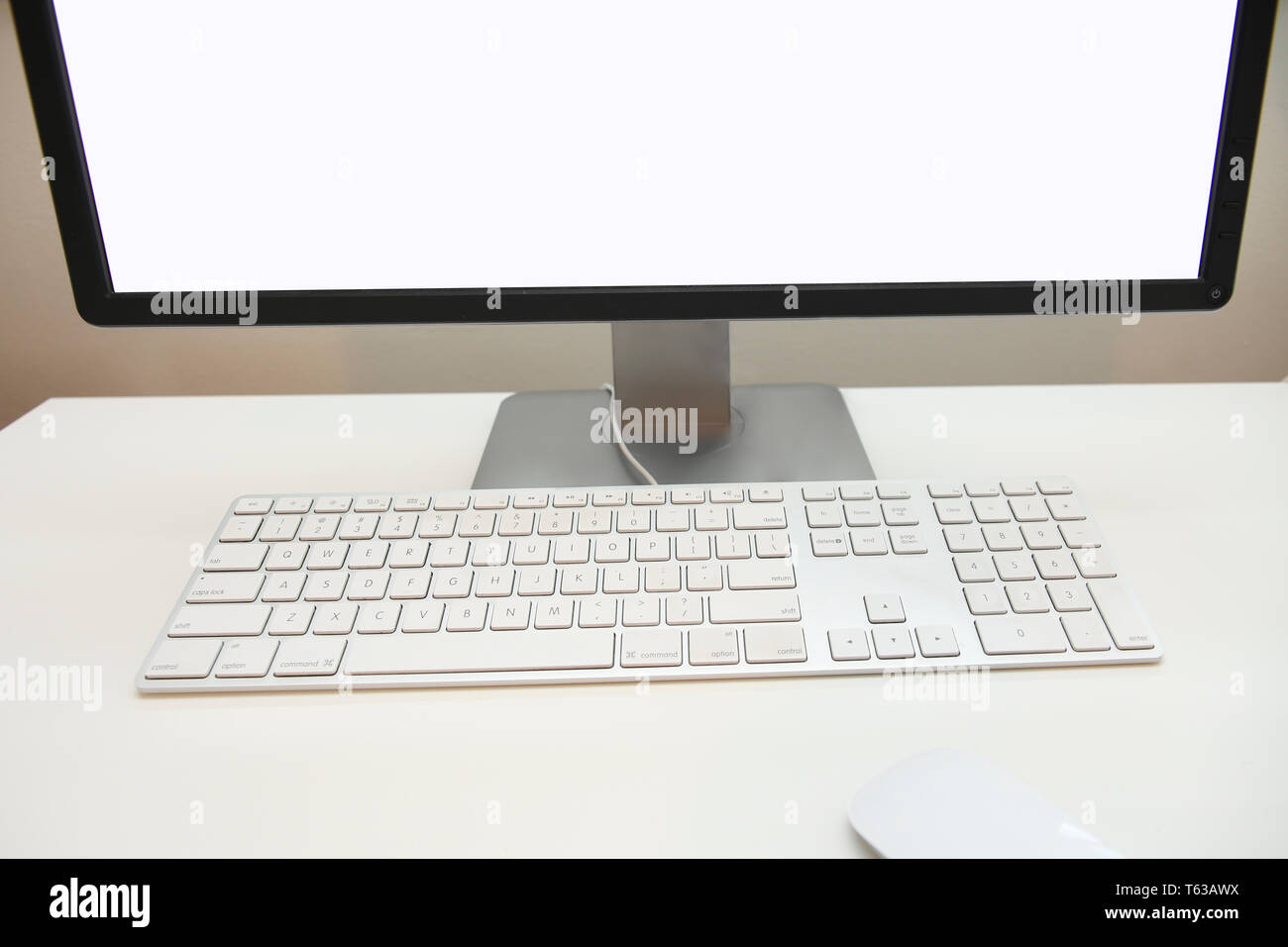 Minimalist Workplace Desk Stock Photo - Alamy