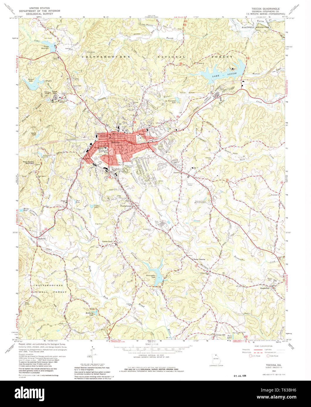 Toccoa High Resolution Stock Photography and Images Alamy