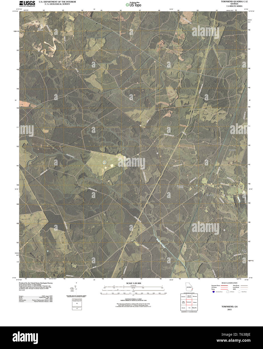 Townsend map hires stock photography and images Alamy