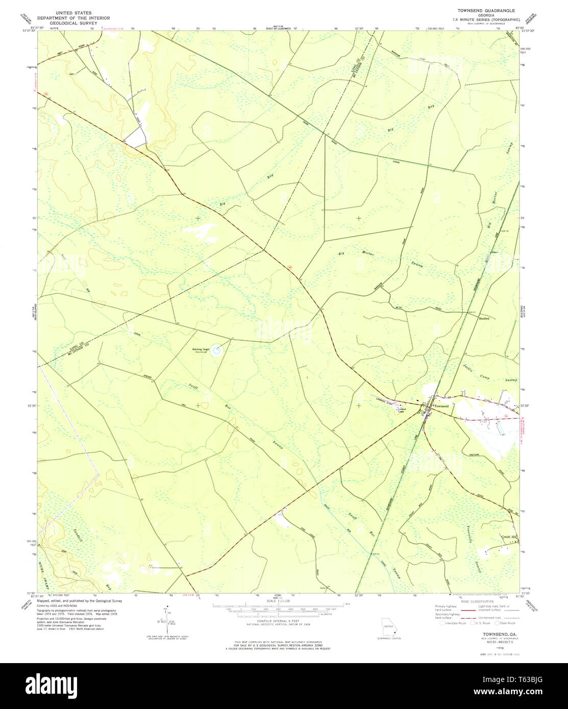 Townsend map hires stock photography and images Alamy