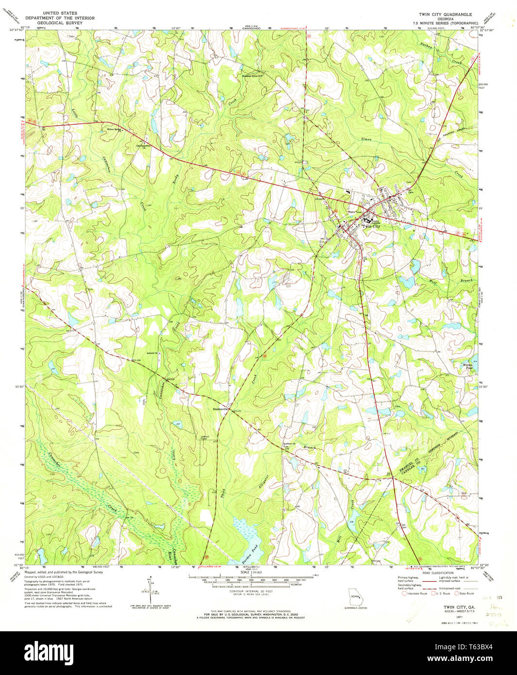 Twin city ga hires stock photography and images Alamy