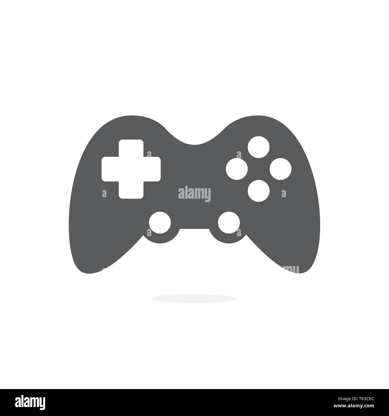 Game controller icon . Vector illustration Stock Vector