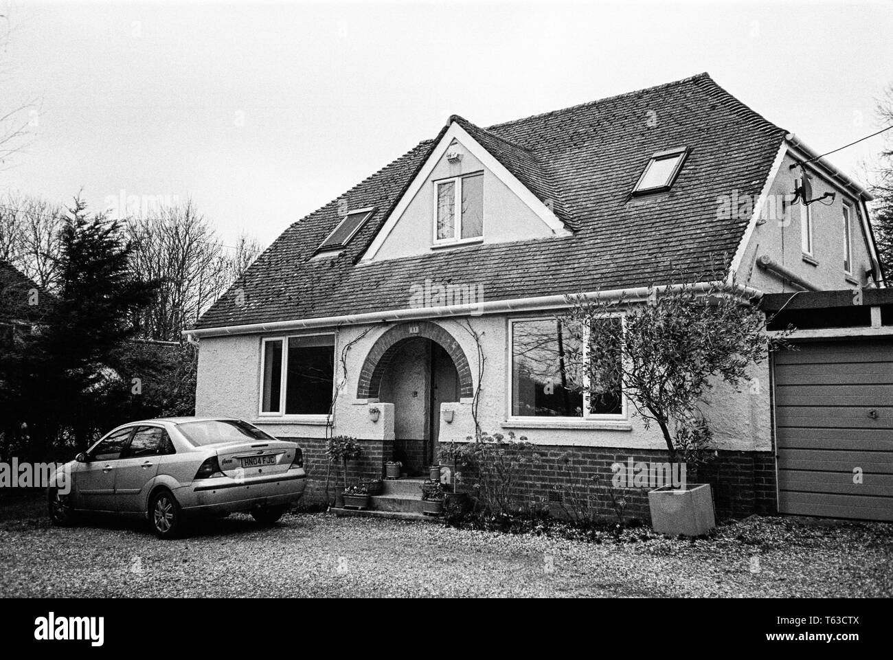 Carinya Cottage, Lymington Bottom Road, Medstead, Alton, Hampshire, England, United Kingdom. Stock Photo