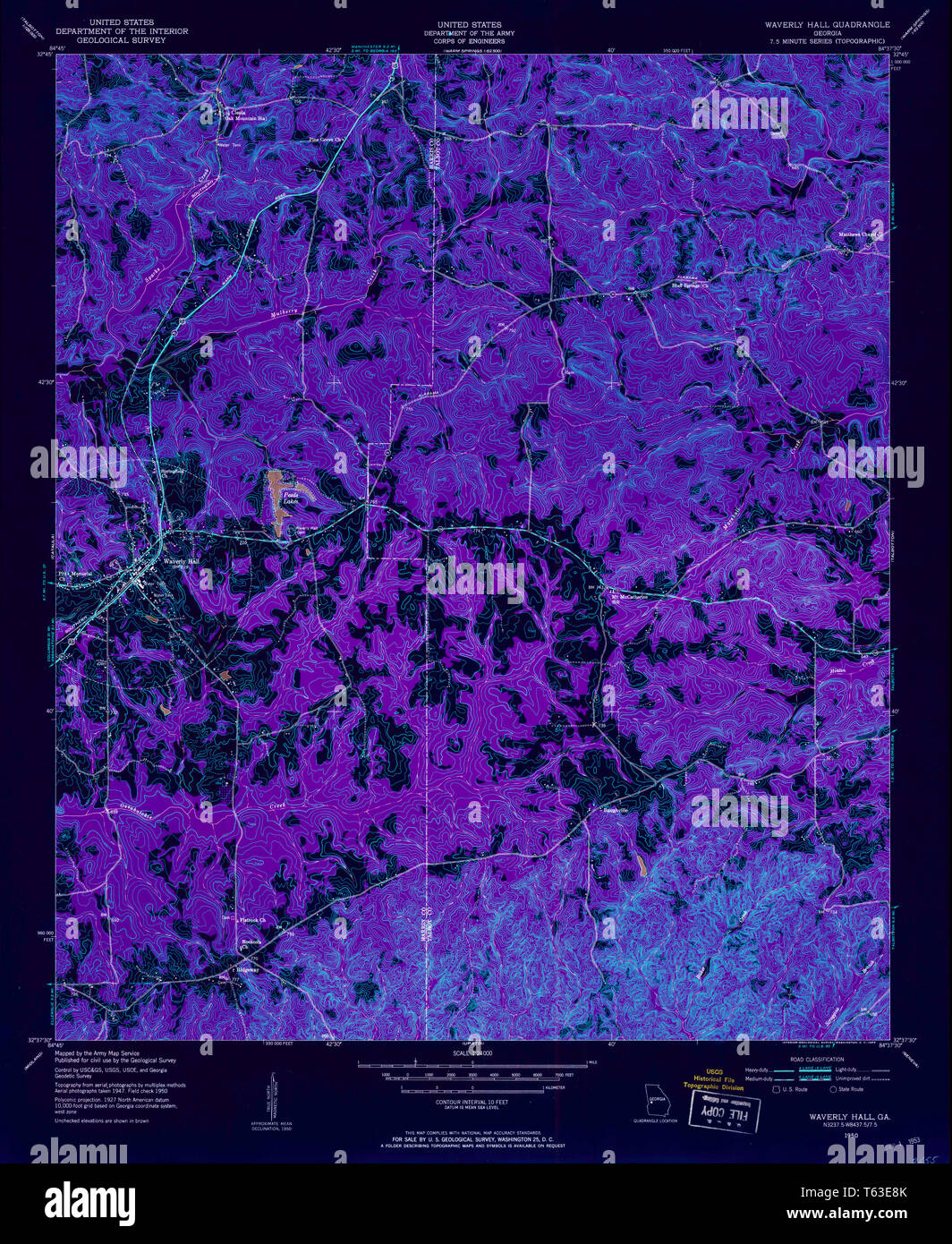 Waverly map hires stock photography and images Alamy