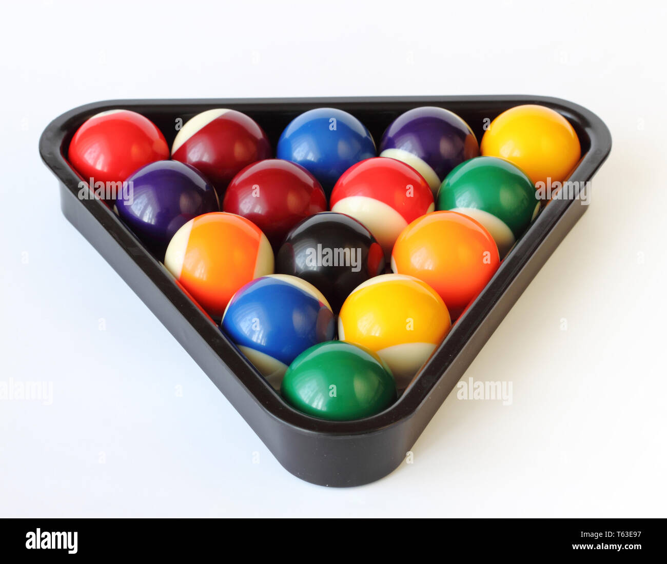 Eight ball rack hi-res stock photography and images - Alamy