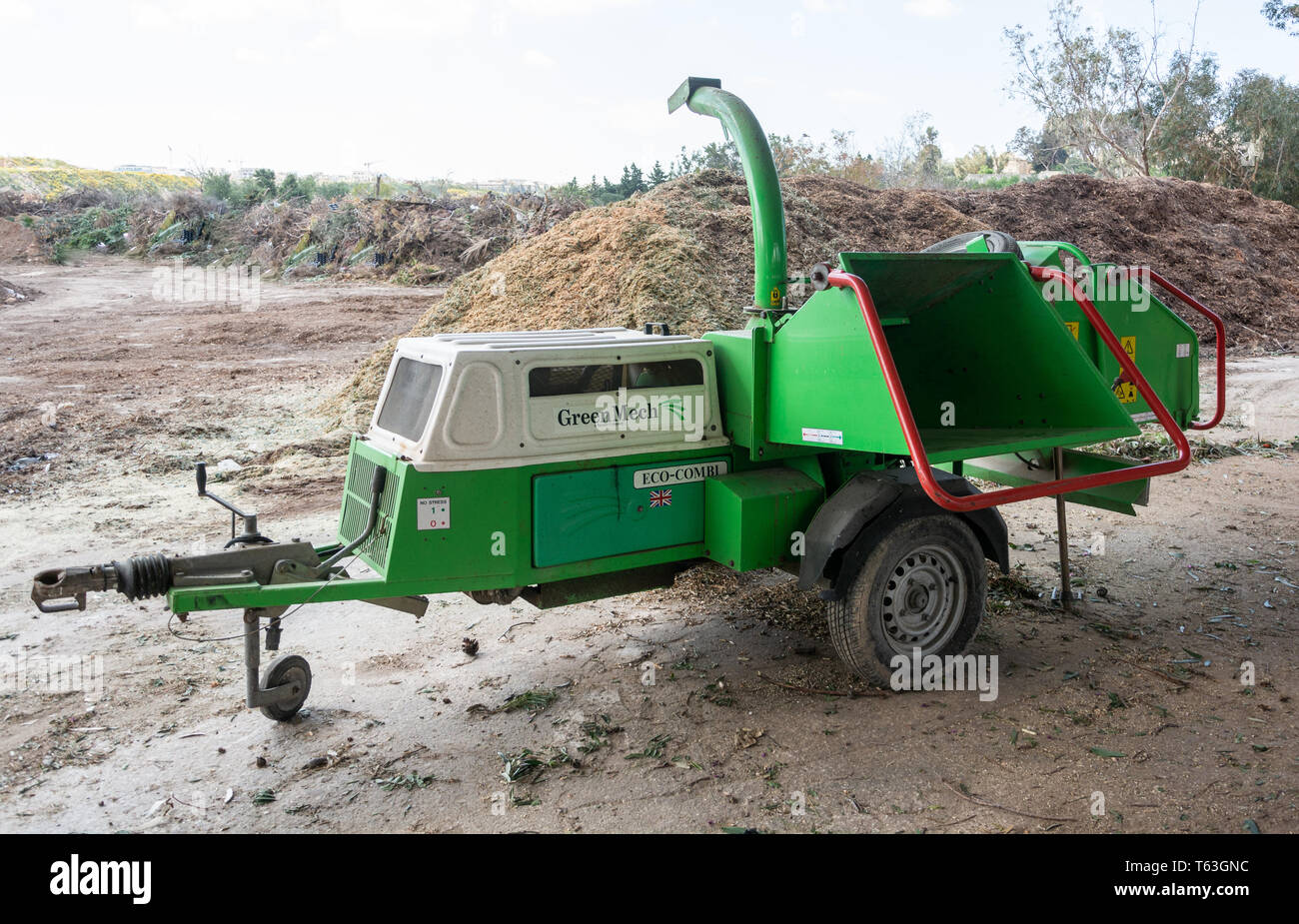 Compost Grinder - Stock Image - C027/4312 - Science Photo Library