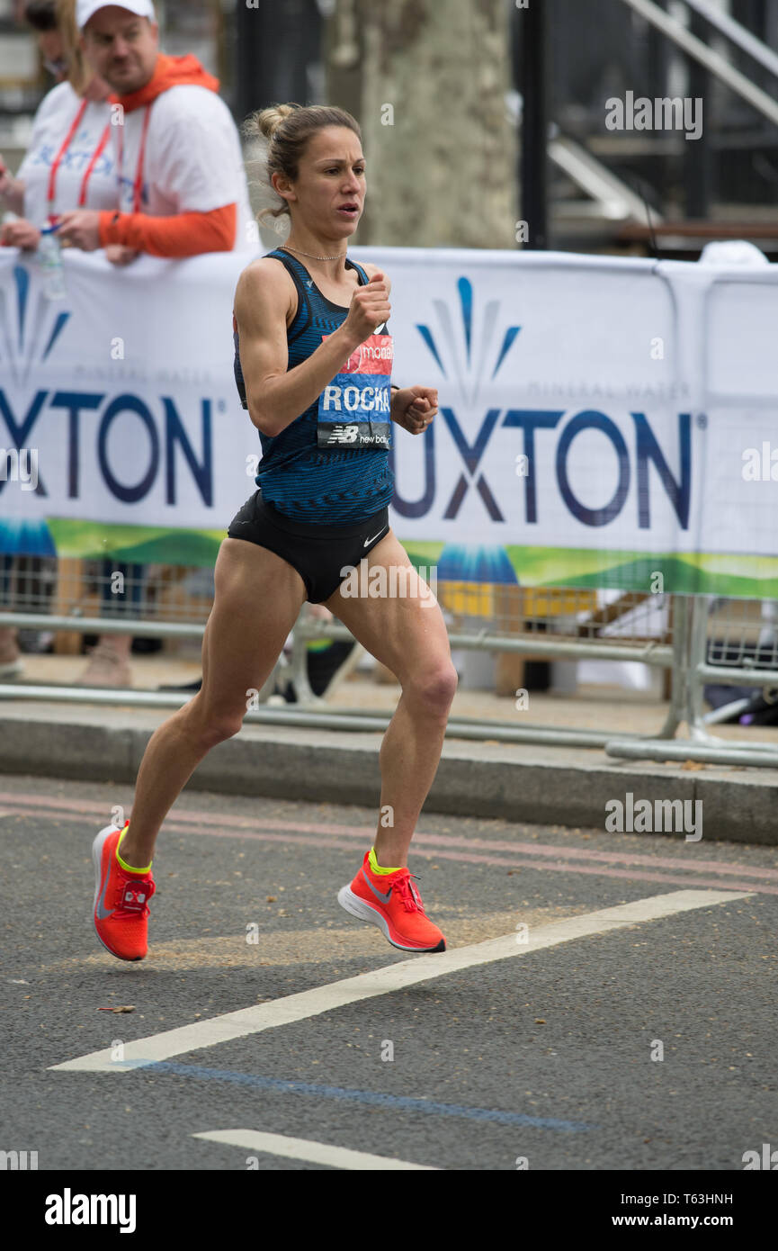 Diver running the2019 London marathon Stock Photo Alamy