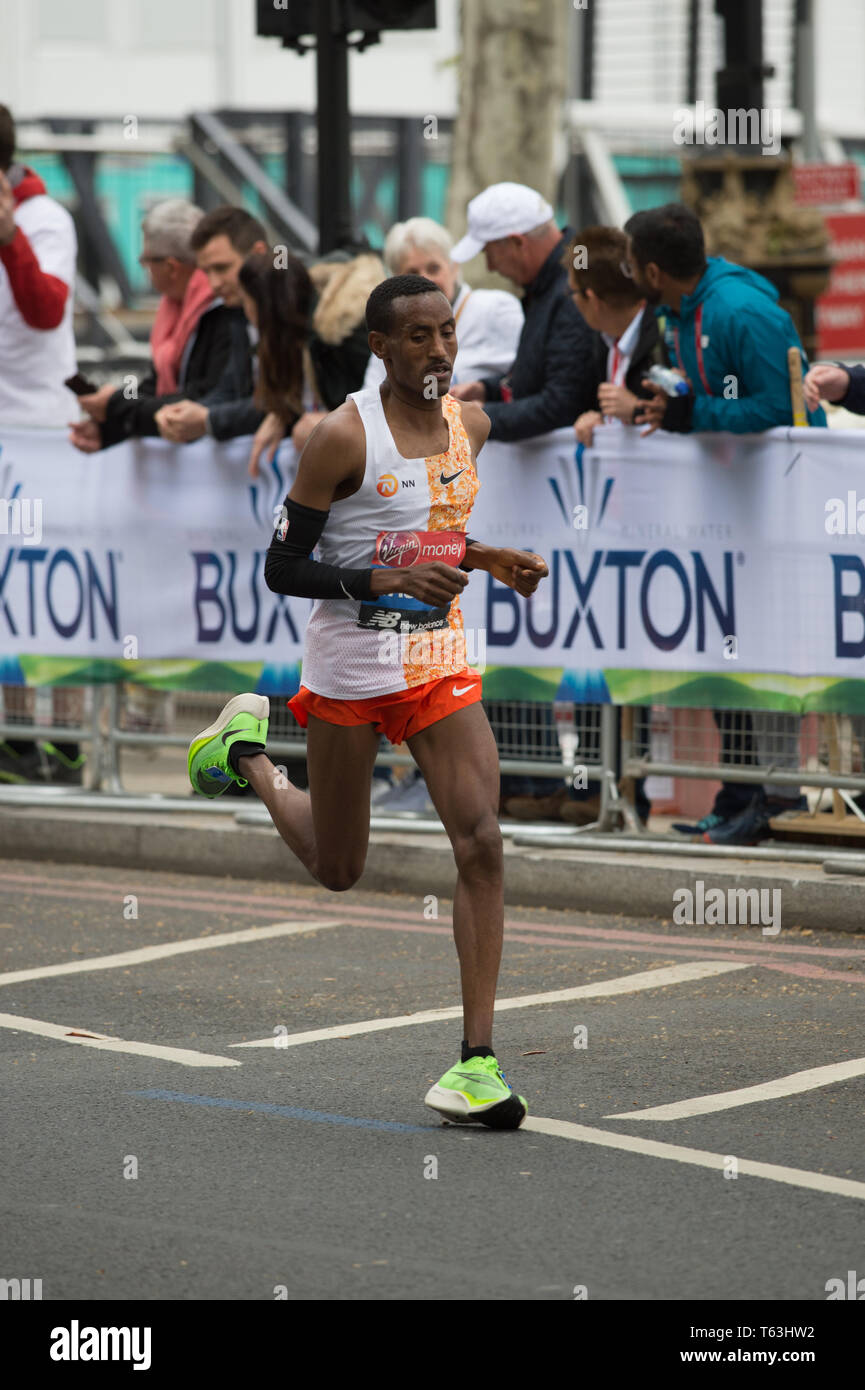 London Marathon 2019 Stock Photo