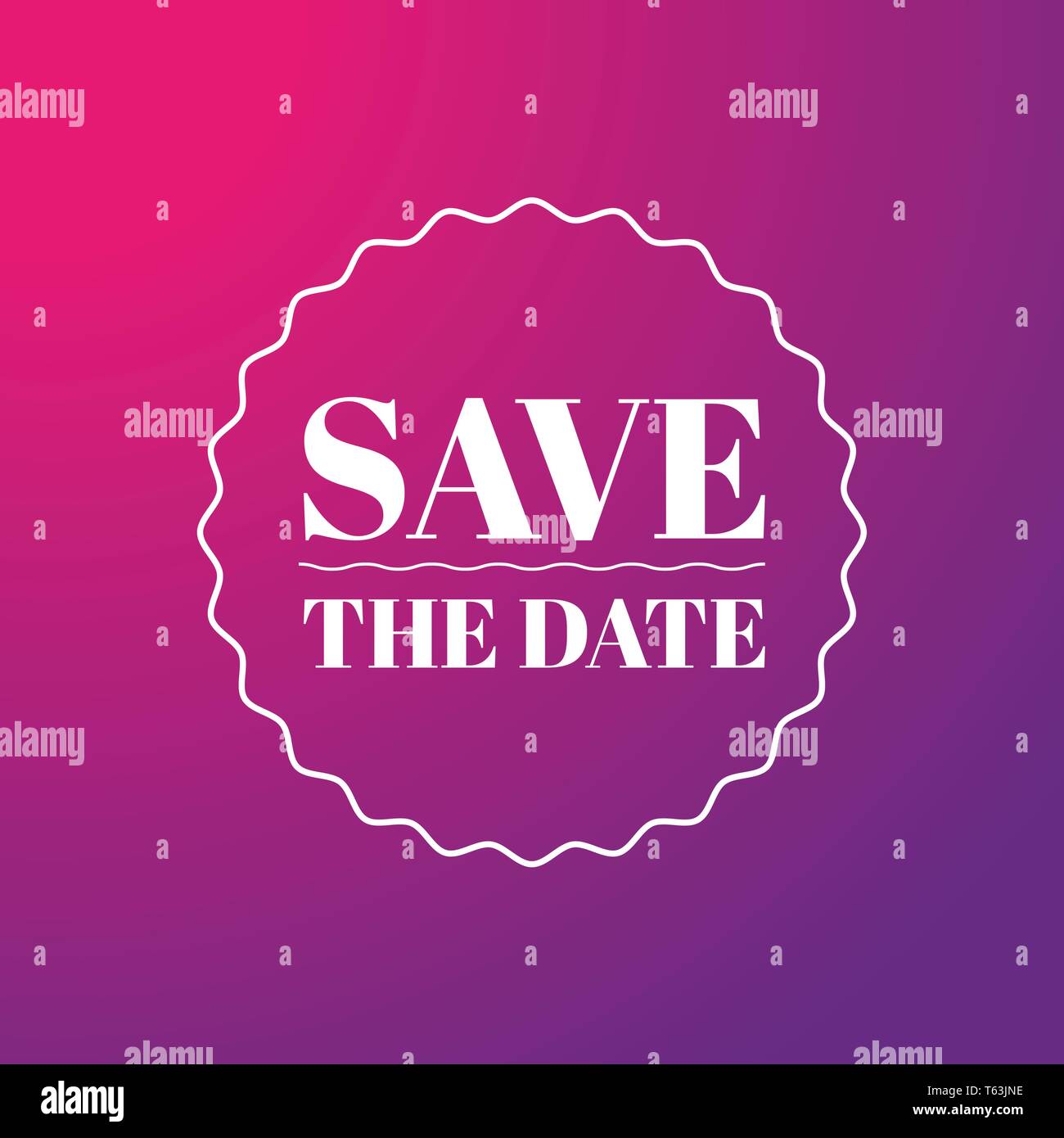 Save the Date sign lettering Stock Vector Image & Art Alamy