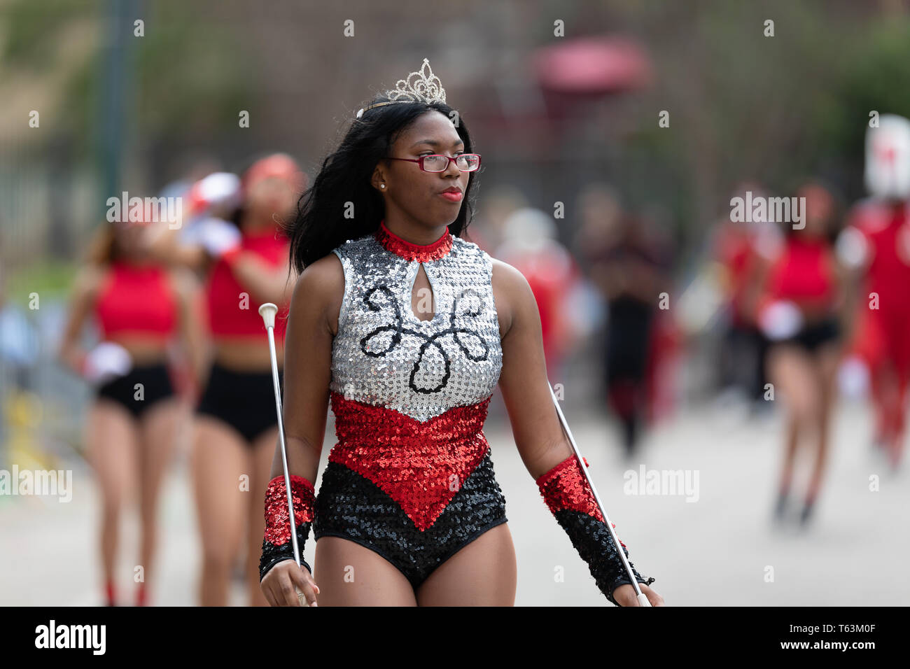 New Orleans, Louisiana, USA February 23, 2019 Mardi Gras Parade, The