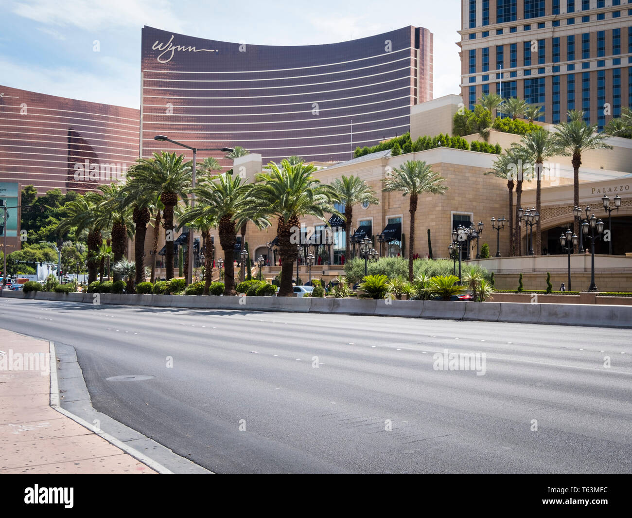 The Wynn Hotel in Las Vegas, Nevada, USA Stock Photo