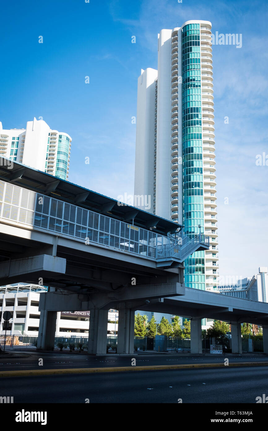 Turnberry Towers Apartments and Condos in Las Vegas, Nevada, USA Stock