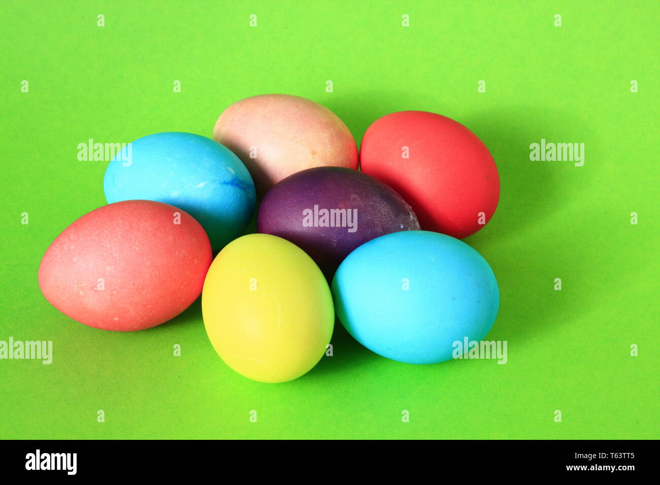 Easter Eggs Stock Photo