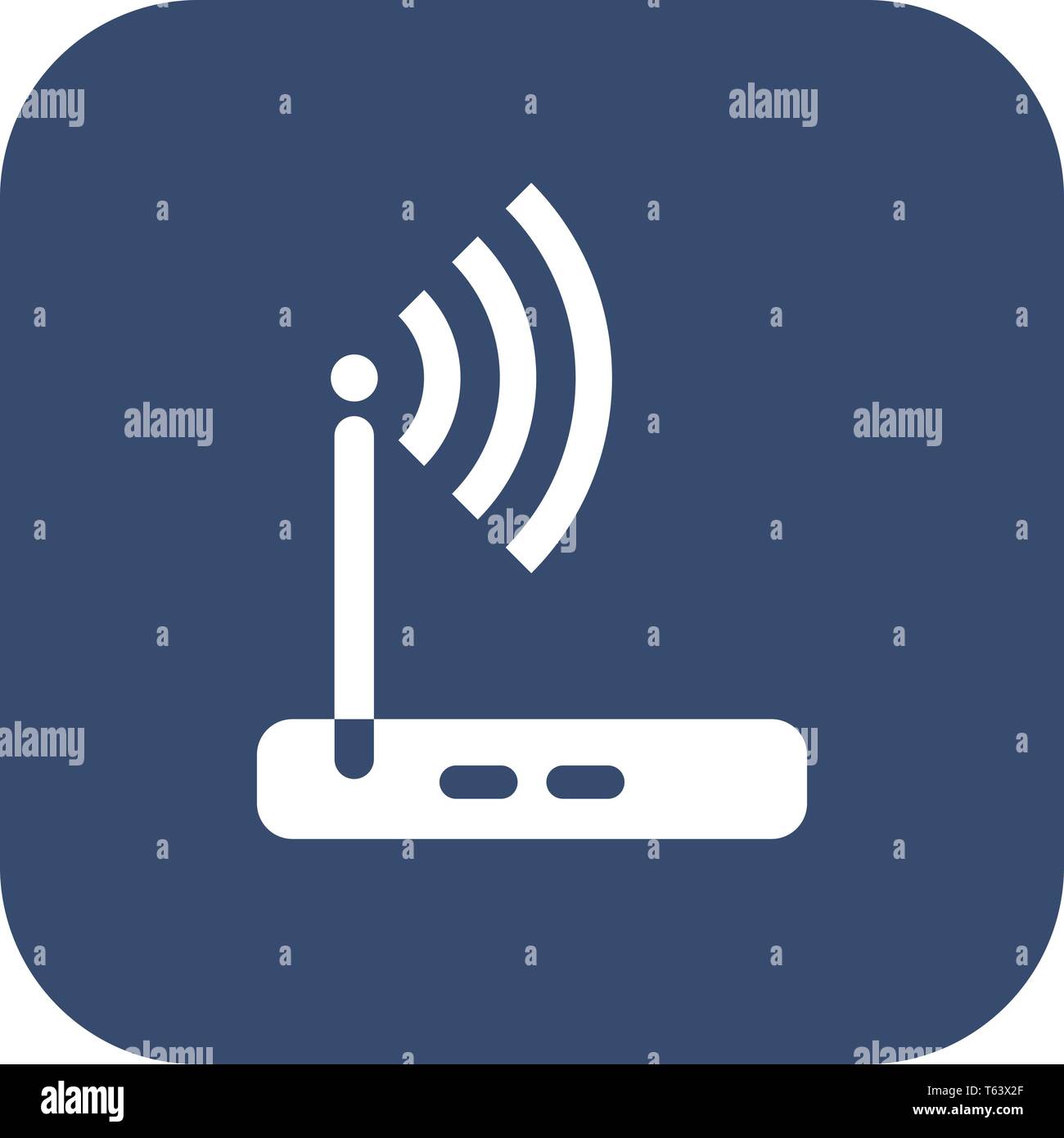 Wireless router icon wifi adsl ethernet modem hub Stock Vector Image & Art  - Alamy