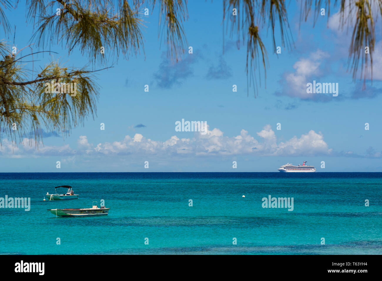 Governor's Beach, Grand Turk Island, Turks and Caicos Islands, Caribbean. Stock Photo