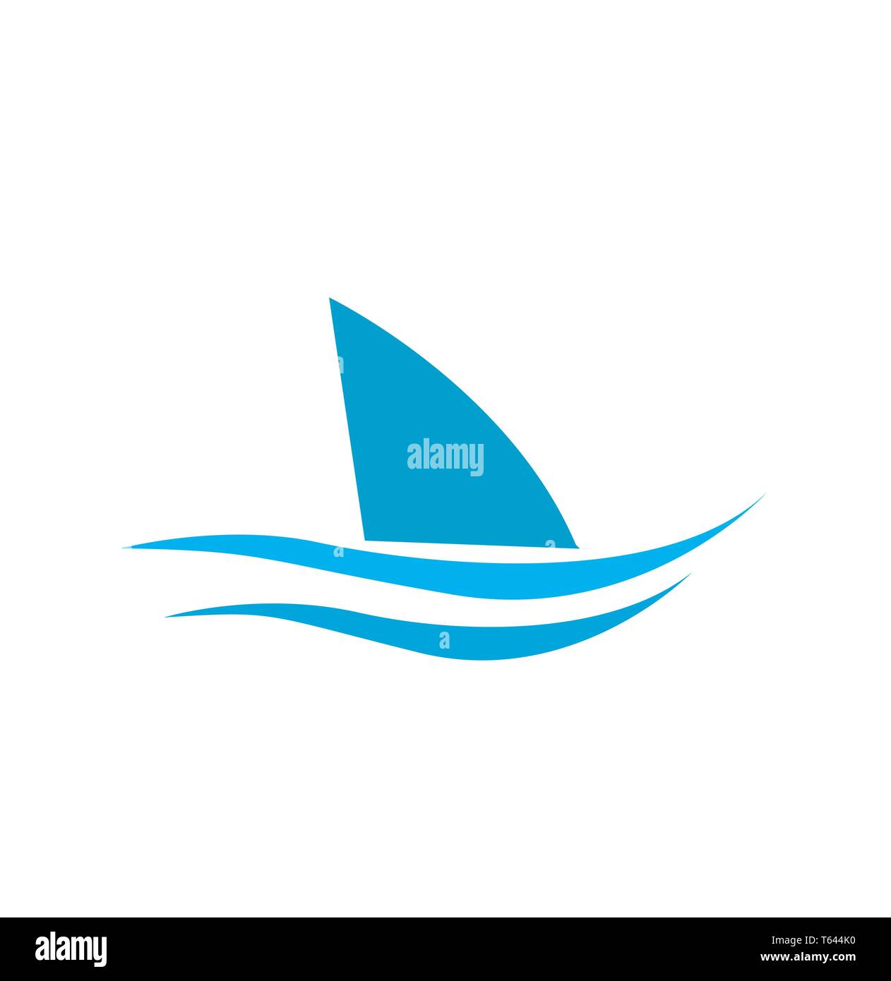 Shark icon vector illustration Stock Vector Image & Art - Alamy