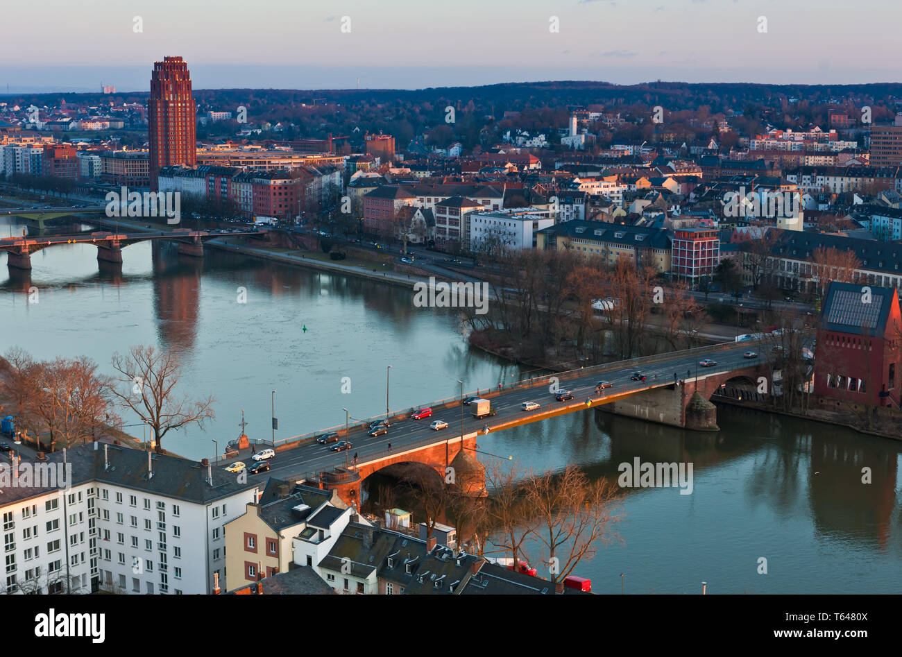Frankfurt City, Skyline, Germany Stock Photo - Alamy