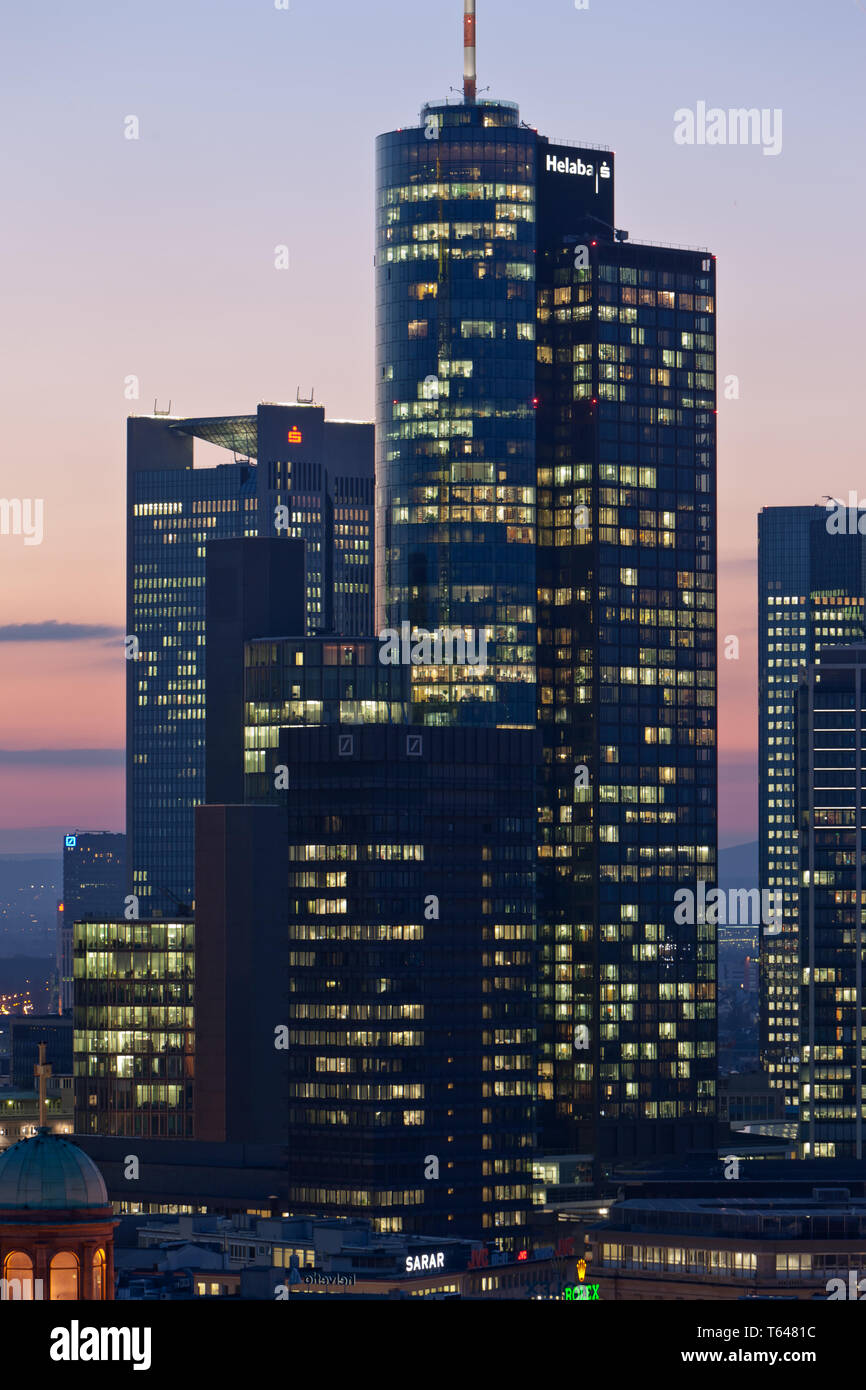 Frankfurt City, Skyline, Germany Stock Photo - Alamy