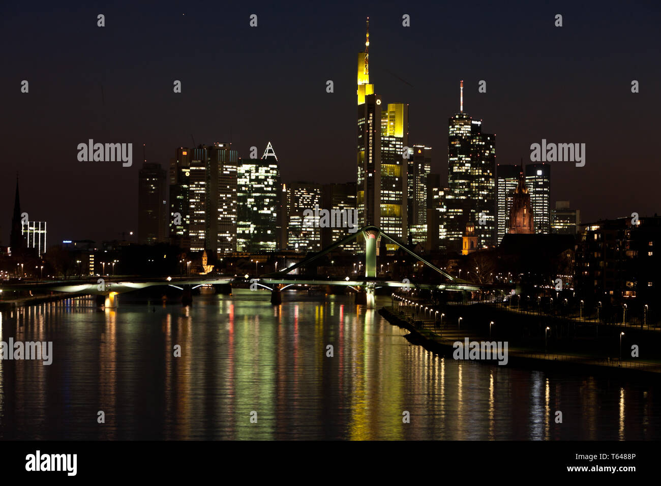 Frankfurt City, Skyline, Germany Stock Photo - Alamy