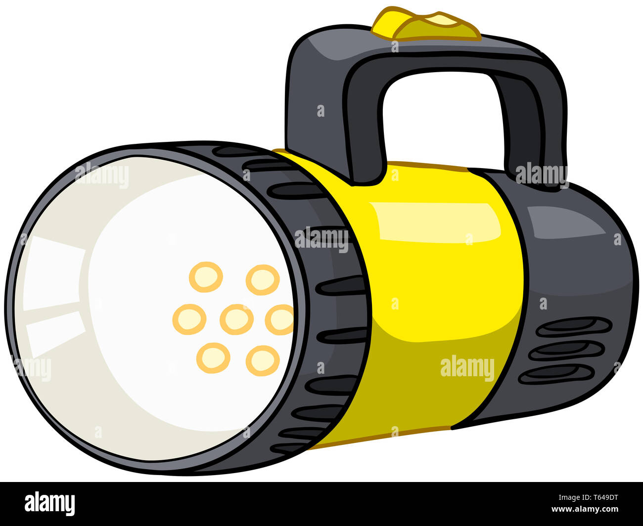 Cartoon Home Lamp Stock Photo