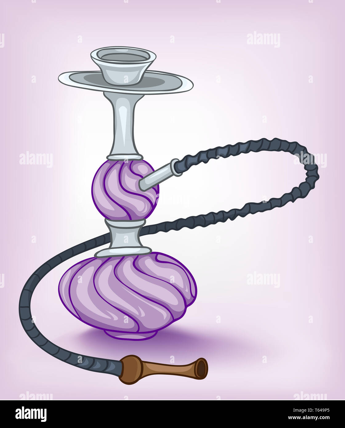 Cartoon smoking hookah hi-res stock photography and images - Alamy