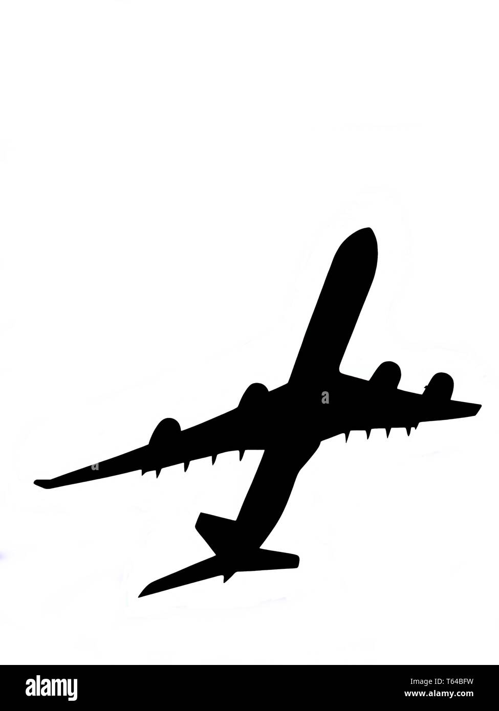 Airplane Black and White Stock Photos & Images - Alamy