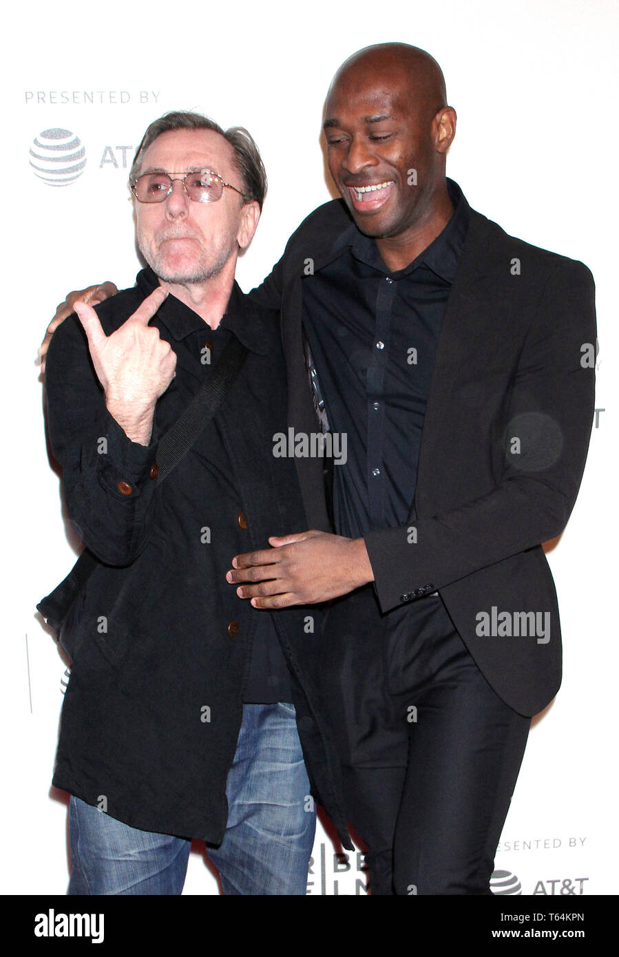 New York, NY, USA. 28th Apr, 2019. Tim Roth, Julius Onah at the 2019 ...