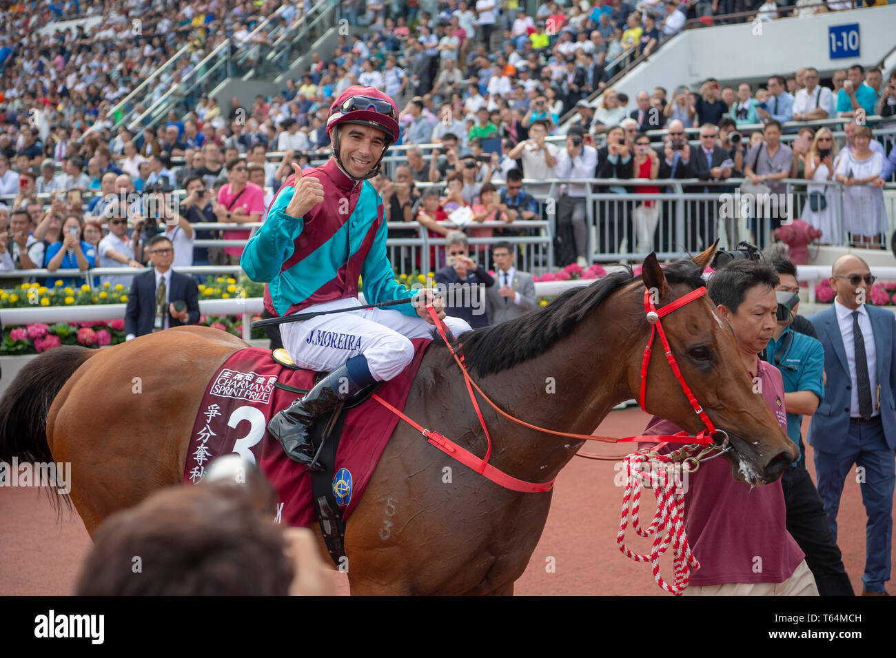 April 28 19 Hong Kong U S Sha Tin Hong Kong A April 28 Beat The Clock Ridden By Joao Moreira Wins The Group 1 Chairmana S Sprint Prize On Fwd Champions April 28 19 Hong Kong U S Sha Tin Hong Kong A April 28 Beat The Clock Ridden By Joao Moreira Wins The Group 1 Chairmana S Sprint Prize On Fwd Champions