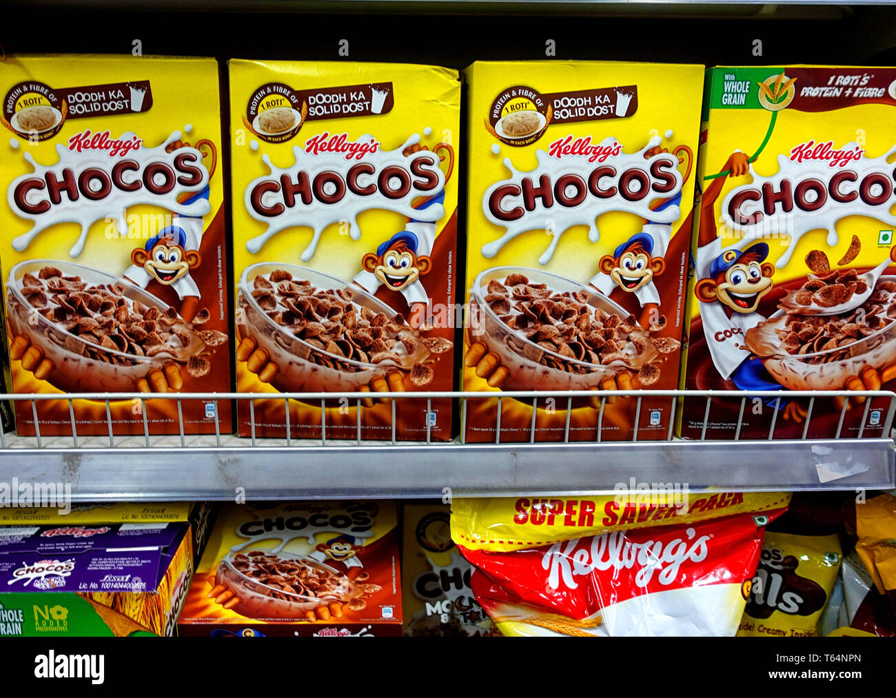 Kolkata West Bengal India 28th Apr 2019 Packets Of Chocos