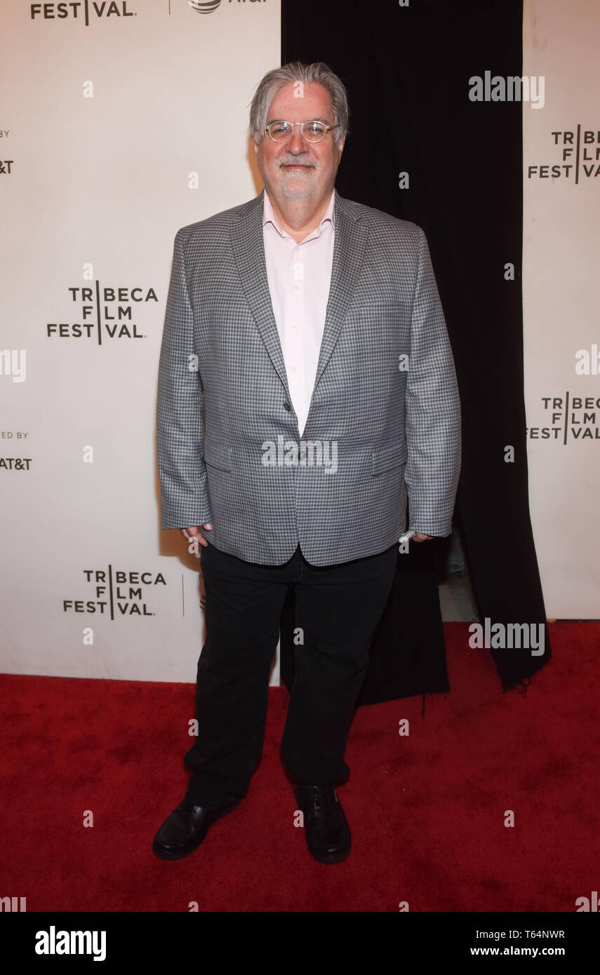 New York, New York, USA. 28th Apr, 2019. Matt Groening attends ‘The Simpsons 30th Anniversary' during the 2019 Tribeca Film Festival at The Stella Artois Theatre Credit: Bmcc Tpac On April 28, 2019 In New York City. Photo: Jeremy Smith/Image Space/Media Punch/Alamy Live News Stock Photo