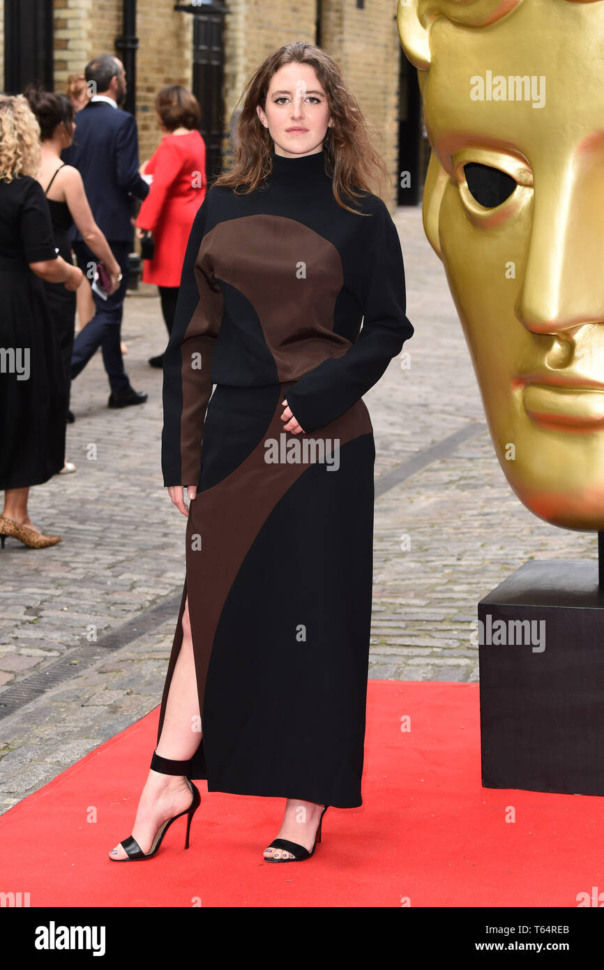 LONDON, UK. April 28, 2019: Louisa Harland at the BAFTA Craft Awards