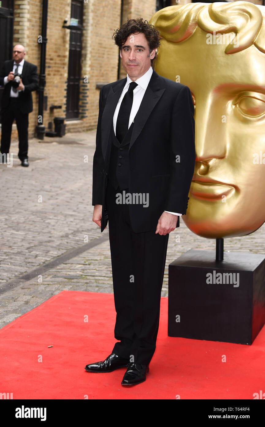 LONDON, UK. April 28, 2019: Stephen Mangan at the BAFTA Craft Awards 2019, The Brewery, London. Picture: Steve Vas/Featureflash Stock Photo