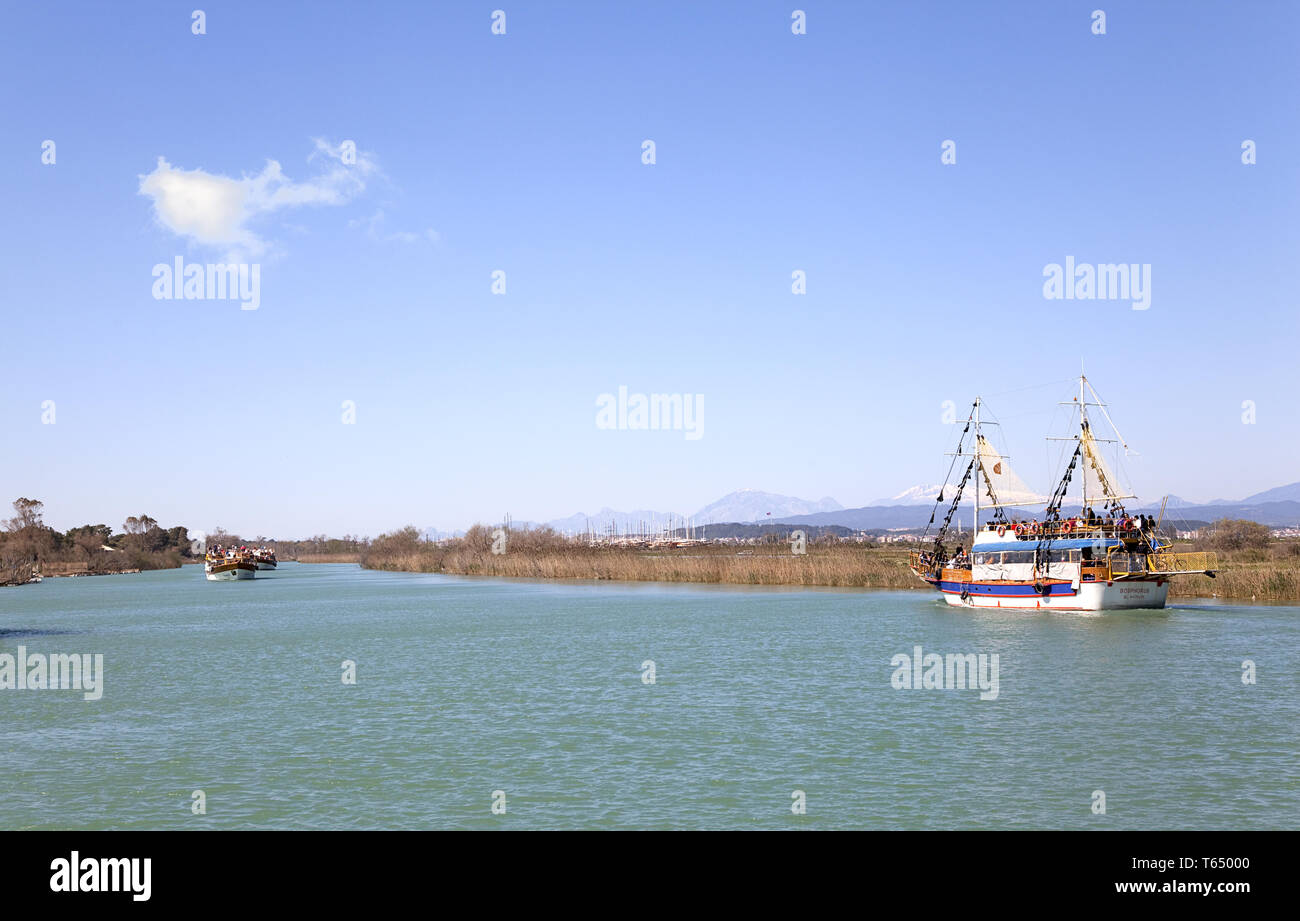 The river Manavgat Stock Photo Alamy
