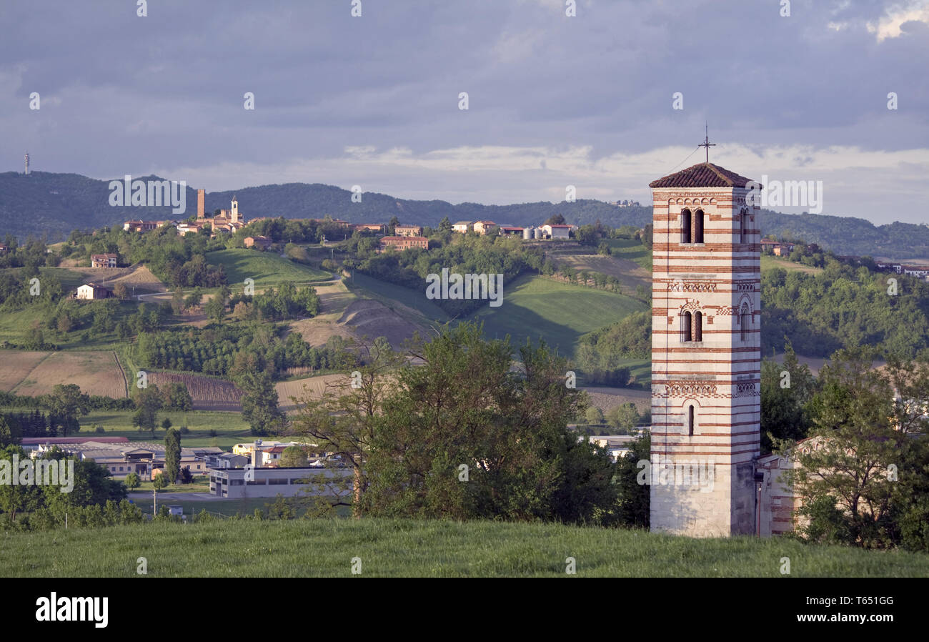 San Nazario e Celso, Montechiaro, Piedmont, Italy Stock Photo